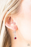 Love Opens All Doors - Red Necklace - Paparazzi Accessories Necklace Bedazzle Me Pretty Mobile Fashion Boutique