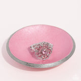 Love ROSE - Pink Ring - Paparazzi Accessories Ring Bedazzle Me Pretty Mobile Fashion Boutique