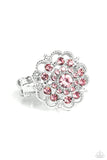 Love ROSE - Pink Ring - Paparazzi Accessories Ring Bedazzle Me Pretty Mobile Fashion Boutique