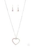 Love to Sparkle - Pink Necklace - Paparazzi Accessories Necklace Bedazzle Me Pretty Mobile Fashion Boutique
