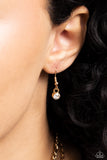 Lovely Layers - Gold Necklace - Paparazzi Accessories Necklace Bedazzle Me Pretty Mobile Fashion Boutique