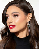 Lovers Lure - Pink Post Earrings - Paparazzi Accessories Post Earrings Bedazzle Me Pretty Mobile Fashion Boutique