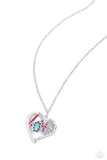 Loving Landmark - Red Necklace - Paparazzi Accessories Necklace Bedazzle Me Pretty Mobile Fashion Boutique