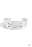 Lunar Effect - Silver Bracelet - Paparazzi Accessories Bracelet Bedazzle Me Pretty Mobile Fashion Boutique