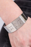 Lunar Effect - Silver Bracelet - Paparazzi Accessories Bracelet Bedazzle Me Pretty Mobile Fashion Boutique