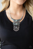 Lunar Enchantment - Multi Necklace - Paparazzi Accessories Necklace FS-Bedazzle Me Pretty Mobile Fashion Boutique