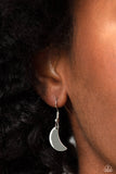 LUNAR Has It - Silver Necklace - Paparazzi Accessories Necklace Bedazzle Me Pretty Mobile Fashion Boutique