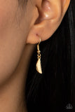 Lunar Jungle - Gold Necklace - Paparazzi Accessories Necklace Bedazzle Me Pretty Mobile Fashion Boutique