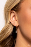 Lunar Lineup - Copper Necklace - Paparazzi Accessories Necklace Bedazzle Me Pretty Mobile Fashion Boutique