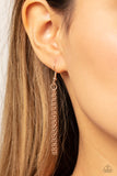 LUNAR or Later - Rose Gold Necklace - Paparazzi Accessories Necklace Bedazzle Me Pretty Mobile Fashion Boutique