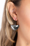 Lunar Phases - Black Necklace - Paparazzi Accessories Necklace Bedazzle Me Pretty Mobile Fashion Boutique