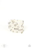 Lustrous Legacy - White - 2020 Zi Collection Bracelet - Empire Diamond Exclusive - Paparazzi Accessories Bedazzle Me Pretty Mobile Fashion Boutique