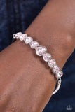 Lusty Luster - Pink Bracelet - Paparazzi Accessories Bracelet Bedazzle Me Pretty Mobile Fashion Boutique