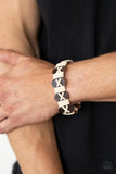 Macho Maverick - Brown Bracelet - Paparazzi Accessories Bracelet Bedazzle Me Pretty Mobile Fashion Boutique