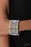Made for This - White - 2023 Zi Collection Bracelet  - Paparazzi Accessories Bedazzle Me Pretty Mobile Fashion Boutique