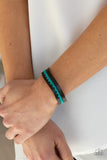 Made With Love - Blue Bracelet - Paparazzi Accessories Bracelet Bedazzle Me Pretty Mobile Fashion Boutique