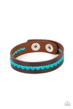 Made With Love - Blue Bracelet - Paparazzi Accessories Bracelet Bedazzle Me Pretty Mobile Fashion Boutique