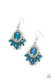 Magic Spell Sparkle - Green Earrings - Paparazzi Accessories Earrings Bedazzle Me Pretty Mobile Fashion Boutique