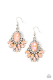 Magic Spell Sparkle - Orange Earrings - Paparazzi Accessories Earrings Bedazzle Me Pretty Mobile Fashion Boutique