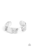 Magical Mariposas - Silver Bracelet - Paparazzi Accessories Bracelet Bedazzle Me Pretty Mobile Fashion Boutique