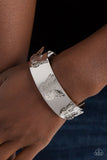 Magical Mariposas - Silver Bracelet - Paparazzi Accessories Bracelet Bedazzle Me Pretty Mobile Fashion Boutique