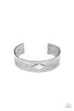 Magnate Mecca - Silver Mens Bracelet - Paparazzi Accessories Mens Bracelet Bedazzle Me Pretty Mobile Fashion Boutique