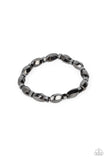 Magnetic Mantra - Black Bracelet - Paparazzi Accessories Bracelet Bedazzle Me Pretty Mobile Fashion Boutique