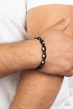 Magnetic Mantra - Black Bracelet - Paparazzi Accessories Bracelet Bedazzle Me Pretty Mobile Fashion Boutique