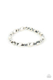 Magnetic Mantra - Silver Bracelet - Paparazzi Accessories Bracelet Bedazzle Me Pretty Mobile Fashion Boutique
