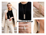 Magnificent Musings - Complete Trend Blend - July 2022 Fashion Fix - Paparazzi Accessories Bedazzle Me Pretty Mobile Fashion Boutique