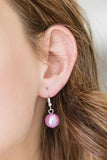Magnificently Milan - Purple Necklace - Paparazzi Accessories Necklace Bedazzle Me Pretty Mobile Fashion Boutique