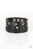 Mainstreet Motocross - Black Bracelet - Paparazzi Accessories Bracelet Bedazzle Me Pretty Mobile Fashion Boutique