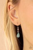Majestically Mystic - Blue Necklace - Paparazzi Accessories Necklace Bedazzle Me Pretty Mobile Fashion Boutique