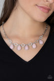 Majestically Mystic - Pink Necklace - Paparazzi Accessories Necklace Bedazzle Me Pretty Mobile Fashion Boutique
