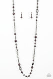Make An Appearance - Black Necklace - Paparazzi Accessories Necklace Bedazzle Me Pretty Mobile Fashion Boutique