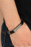 Make It Possible - Black Bracelet - Paparazzi Accessories Bracelet Bedazzle Me Pretty Mobile Fashion Boutique