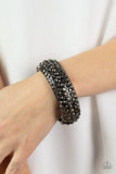 Making My Way - Black - 2020 Zi Collection Bracelet - Empire Diamond Exclusive - Paparazzi Accessories Bedazzle Me Pretty Mobile Fashion Boutique