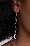 Mama Cant Buy You Love - Silver Necklace - Paparazzi Accessories Necklace Bedazzle Me Pretty Mobile Fashion Boutique