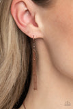 Mama MVP - Copper Necklace - Paparazzi Accessories Necklace Bedazzle Me Pretty Mobile Fashion Boutique