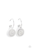 Mandala Maiden - Silver Earrings - Paparazzi Accessories Earrings Bedazzle Me Pretty Mobile Fashion Boutique