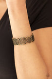 Mandala Mixer - Brass Bracelet - Paparazzi Accessories Bracelet Bedazzle Me Pretty Mobile Fashion Boutique