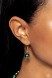 Manhattan Mogul - Green Necklace - Paparazzi Accessories Necklace Bedazzle Me Pretty Mobile Fashion Boutique