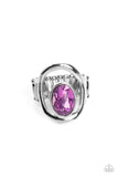 Marble Masterpiece - Purple Ring - Paparazzi Accessories Ring Bedazzle Me Pretty Mobile Fashion Boutique