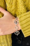 Marble Myriad - Black Bracelet - Paparazzi Accessories Bracelet Bedazzle Me Pretty Mobile Fashion Boutique
