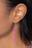 Mardi Gras Mayhem - Pink Necklace - Paparazzi Accessories Necklace Bedazzle Me Pretty Mobile Fashion Boutique