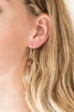 Margarita Masquerades - Brown Necklace - Paparazzi Accessories Necklace Bedazzle Me Pretty Mobile Fashion Boutique