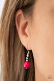 Margarita Masquerades - Pink Necklace - Paparazzi Accessories Necklace Bedazzle Me Pretty Mobile Fashion Boutique