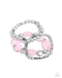 Marina Magic - Pink Bracelet - Paparazzi Accessories Bracelet Bedazzle Me Pretty Mobile Fashion Boutique