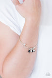 Marine Melody - Black Bracelet - Paparazzi Accessories Bracelet Bedazzle Me Pretty Mobile Fashion Boutique