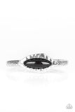 Mason Minimalism - Black Bracelet - Paparazzi Accessories Bracelet Bedazzle Me Pretty Mobile Fashion Boutique